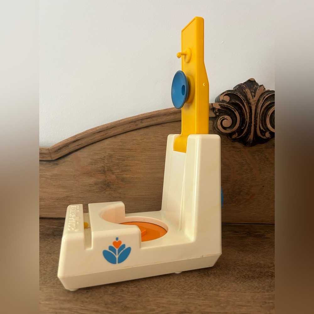 Vintage Fisher-Price Fun With Food Pop Top Can Opener